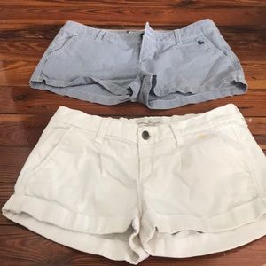 2 pairs of Abercrombie shorts bundle